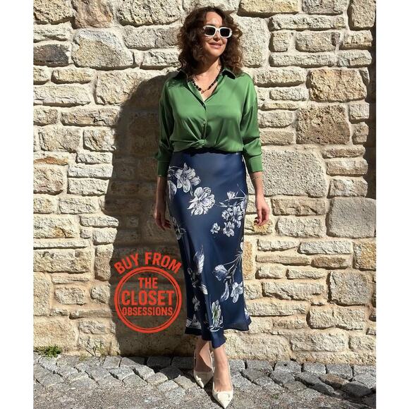 ZARA Printed Midi Skirt NWT - Picture 6 of 13